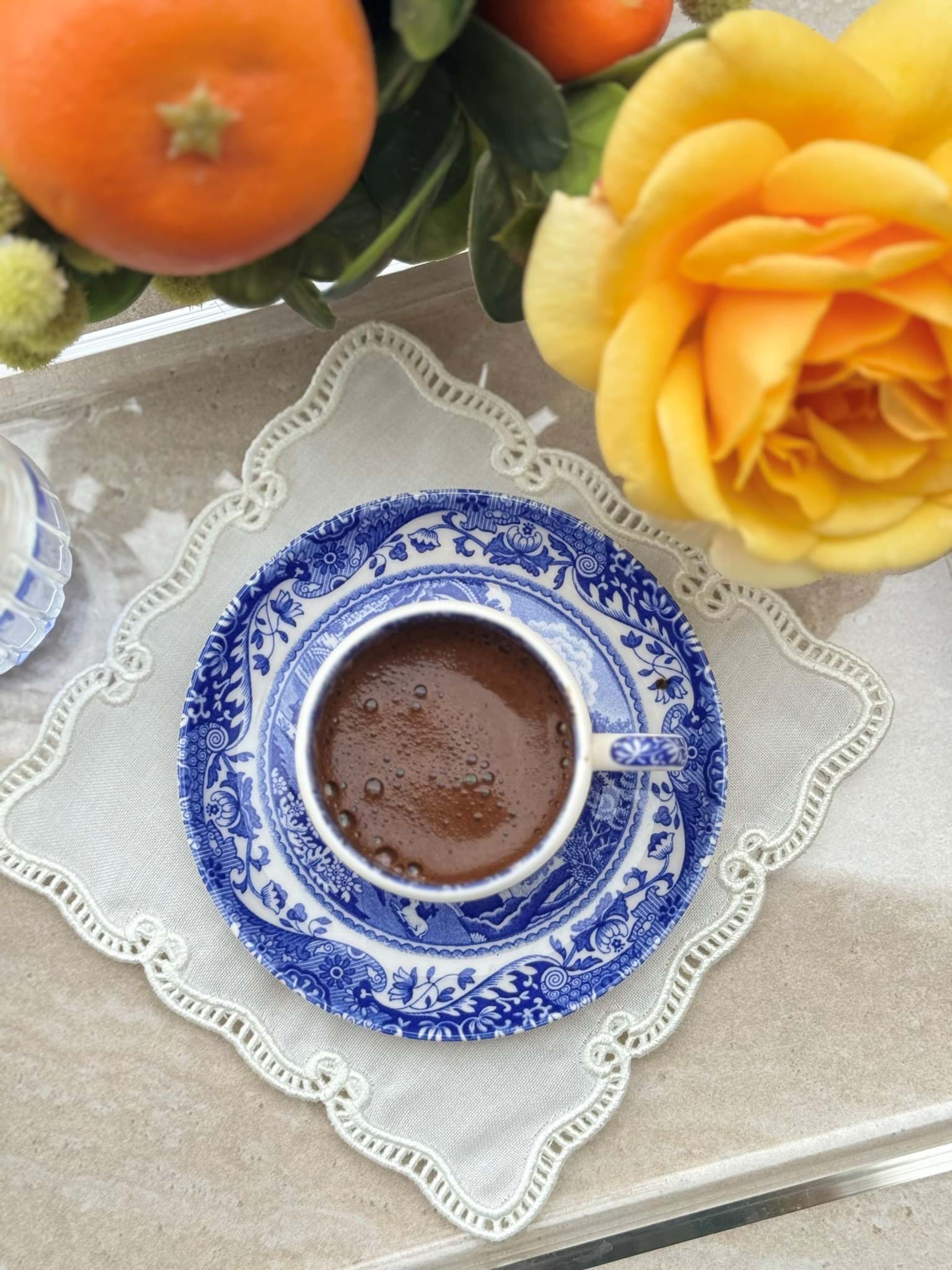 Beyaz İş Bardak Altlık resmi